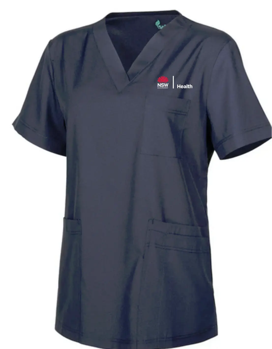 NSW Health Unisex Scrub Top NSWOT01 Simply Scrubs Australia